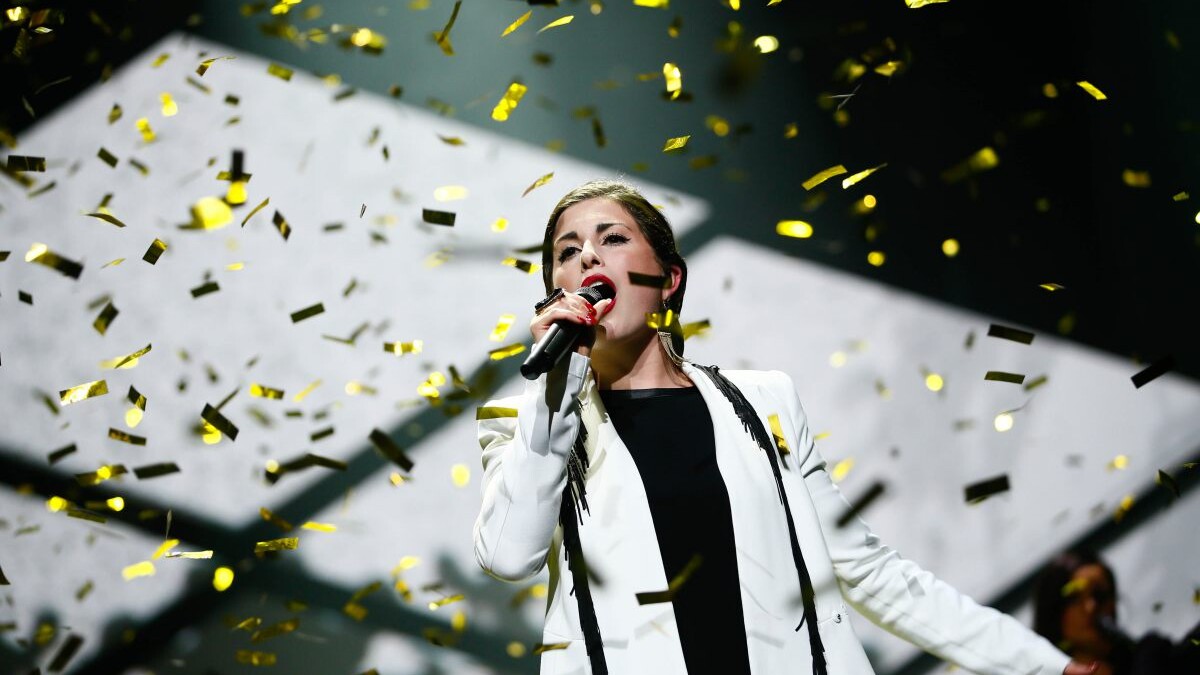 Tyskland Ann Sophie, 'Black Smoke' Melodi Grand Prix 2025 DR