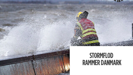 Stormflod Rammer Danmark | Ultra Nyt | DR