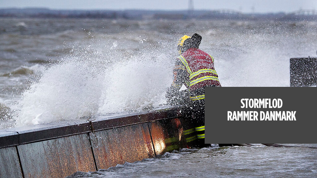 Stormflod Rammer Danmark | Ultra Nyt | DR