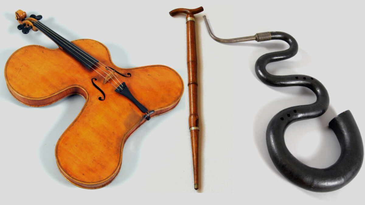Kan man spille på den? 10 sjove instrumenter fra musikkens ...