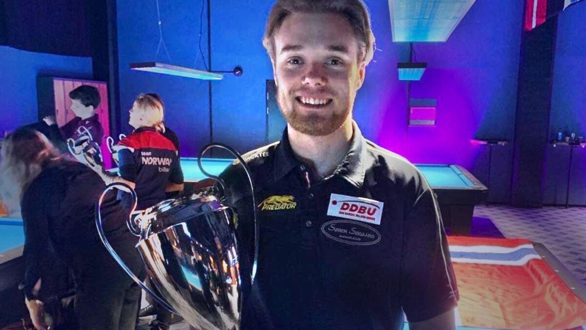 Mickey startede poolkarrieren i ungdomsklubben nu rejser han USA