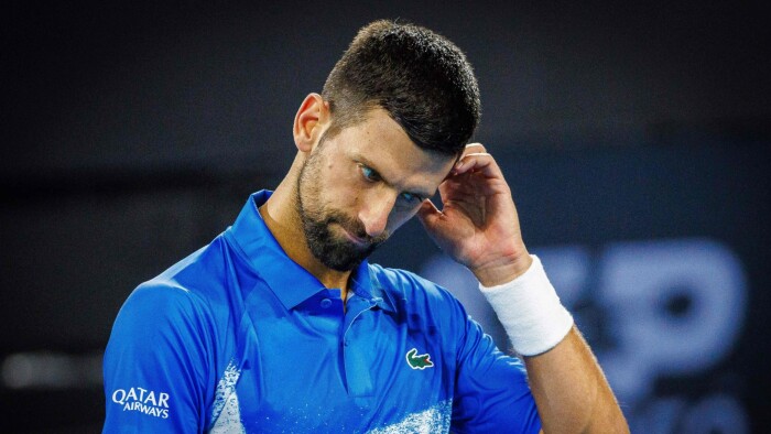 Djokovic taber i Australien efter rundtur med servekanon