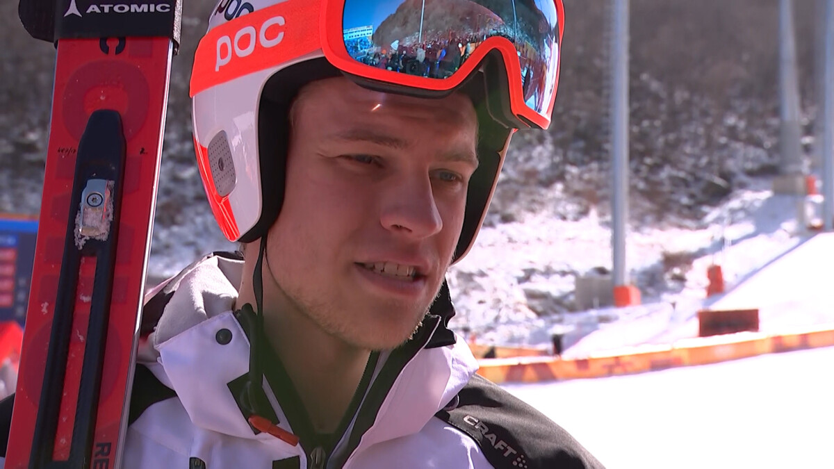 Christoffer Faarup efter OLpremiere Vind i alle mulige retninger