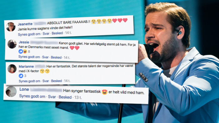 Nu Hyldes X Factor Jamie Af Hele Danmark Min Far Har Gjort Mig Til Den Jeg Er Nyheder Dr 