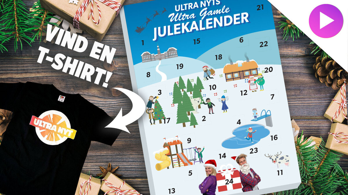 Her Er Ultra Nyts Ultra Gamle Julekalender! | Ultra Nyt | DR