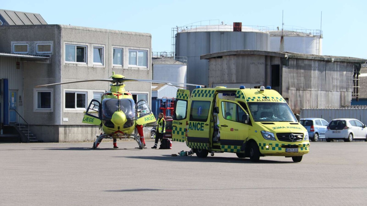 Eksplosion På Et Skib I Grenaa Havn: Tre Personer Svært Tilskadekomne ...