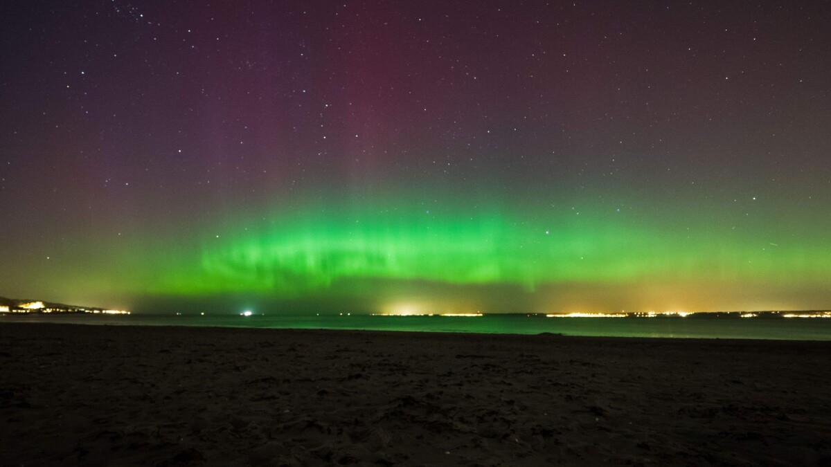 Imponerende Nordlys Dansede Over Danmark | Vejret | DR