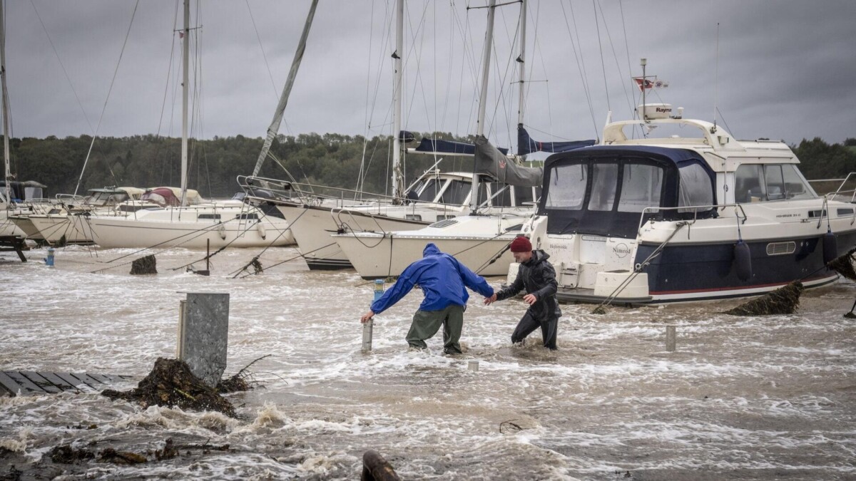 Kraftig Regn Giver Risiko For Nye Oversvømmelser I Jylland Ligetil På Tegnsprog Dr 