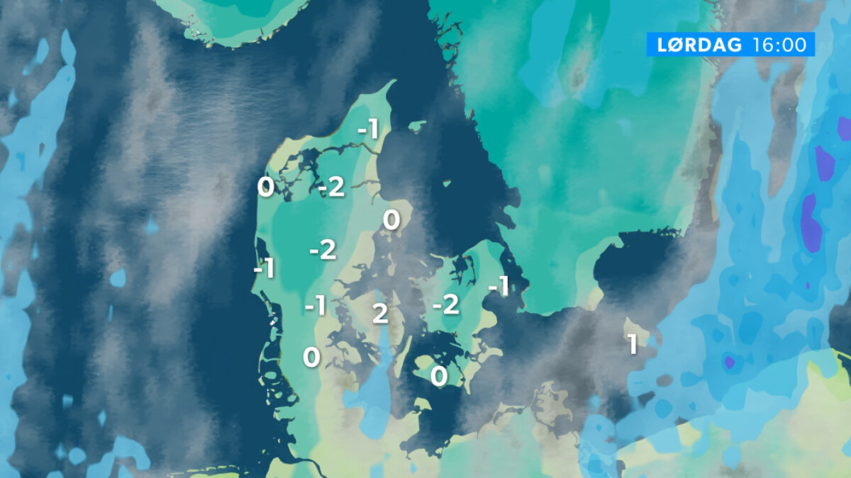 Vild vind og vinterkulde på vej Vejret DR